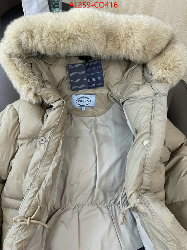 Down jacket Women-Prada,high quality designer replica , ID: CO416,$: 259USD