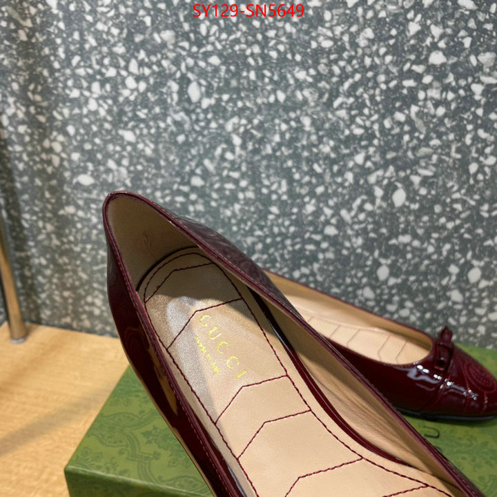 Women Shoes-Gucci,7 star quality designer replica , ID: SN5649,$: 129USD