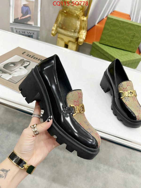 Women Shoes-Gucci,buy aaaaa cheap , ID: SO778,$: 115USD