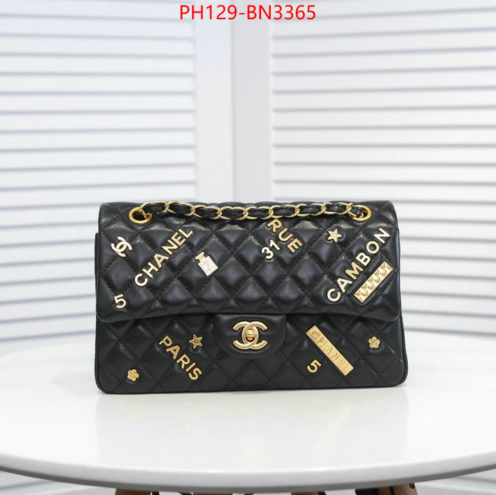 Chanel Bags(4A)-Diagonal-,ID: BN3365,$: 129USD