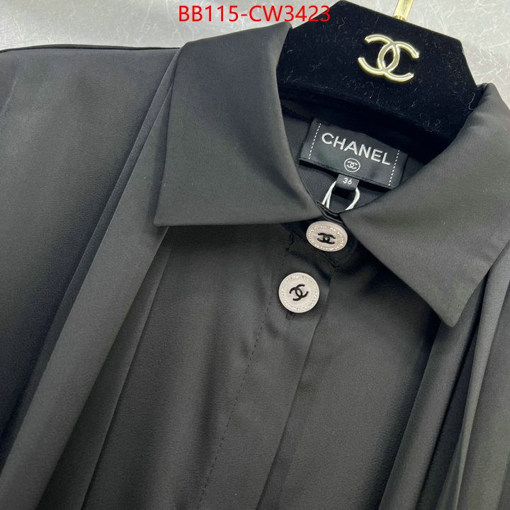 Clothing-Chanel,cheap online best designer ,ID: CW3423,$: 115USD