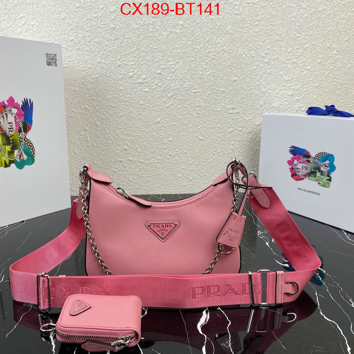 Prada Bags(TOP)-Re-Edition 2005,ID: BT141,$:189USD