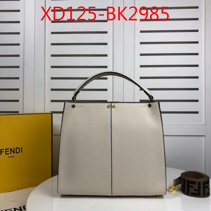 Fendi Bags(4A)-Peekaboo,fake aaaaa ,ID: BK2985,$:125USD