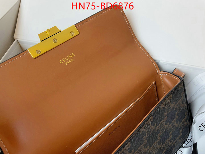 CELINE Bags(4A)-Triomphe Series,shop designer replica ,ID: BD6876,$: 75USD