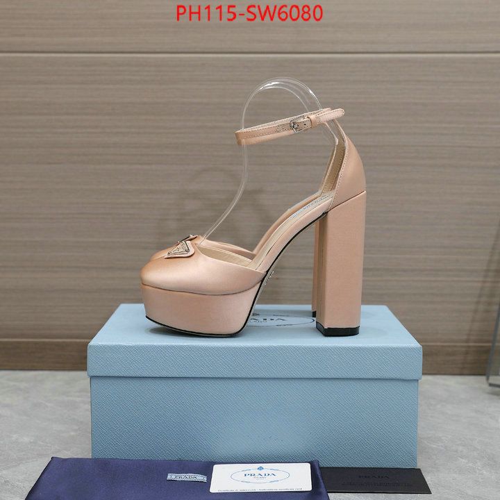 Women Shoes-Prada,highest quality replica , ID: SW6080,$: 115USD