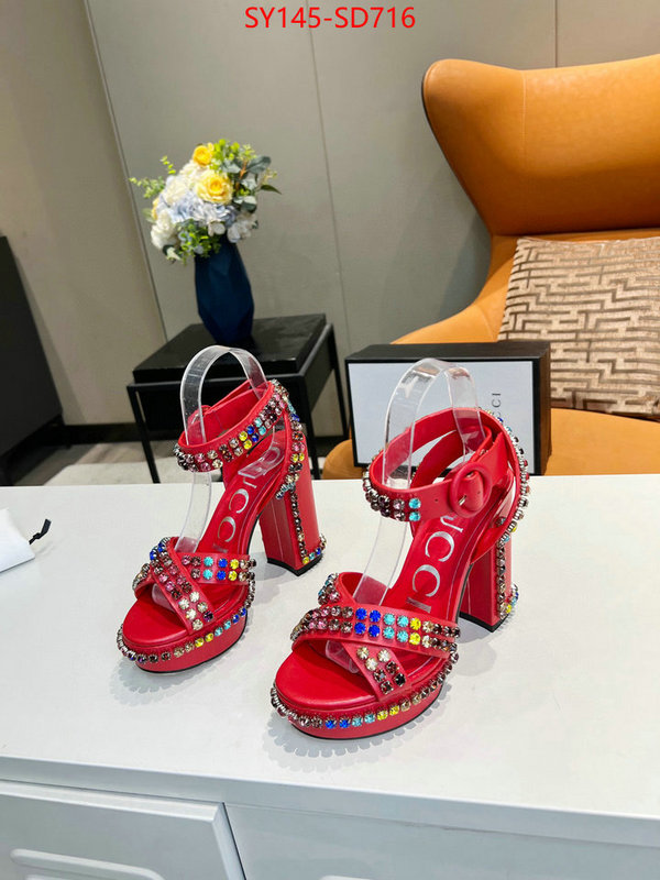 Women Shoes-Gucci,website to buy replica , ID: SD716,$: 145USD