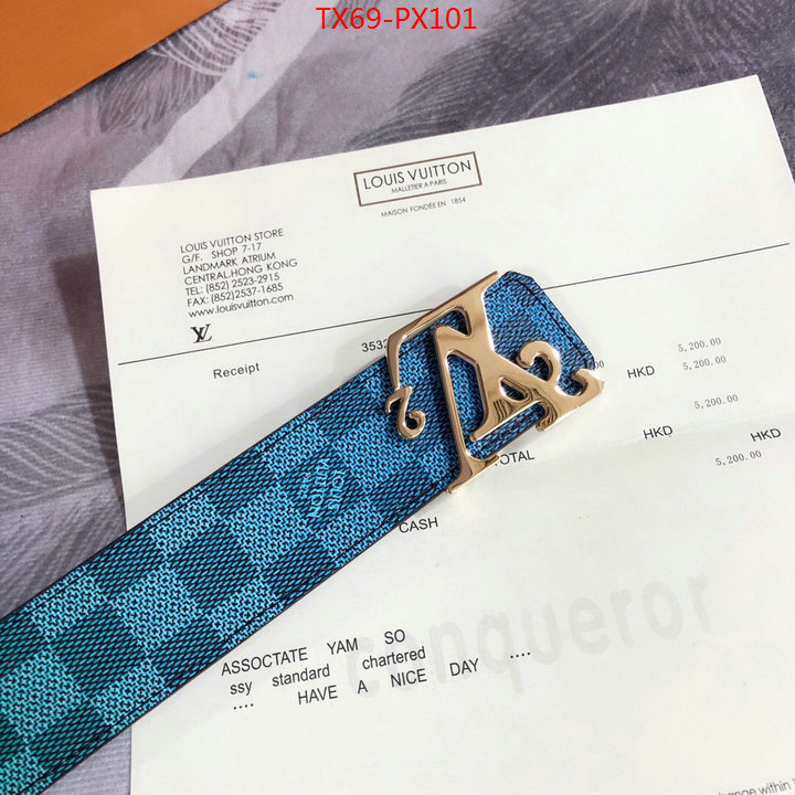 Belts-LV,fake high quality , ID: PX101,$: 69USD