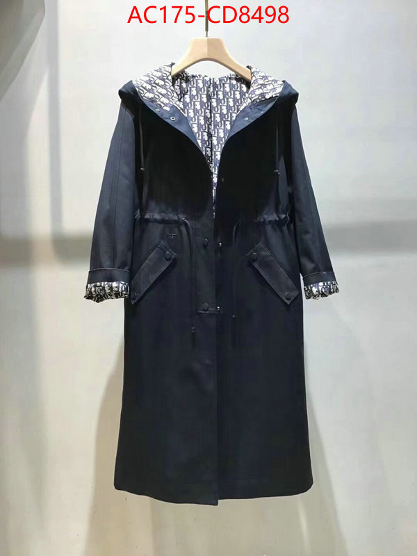 Down jacket Women-Dior,best quality replica , ID: CD8498,$: 175USD