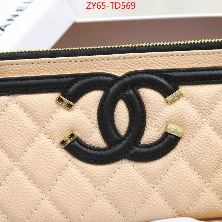 Chanel Bags(4A)-Wallet-,ID: TD569,$: 65USD