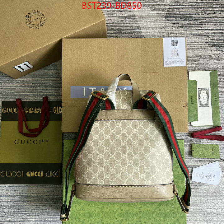 Gucci Bags(TOP)-Backpack-,fake cheap best online ,ID: BD850,$: 239USD