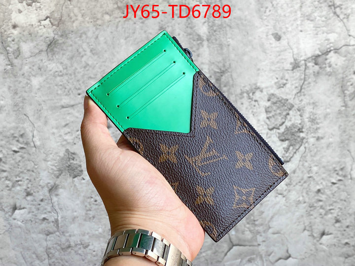 LV Bags(TOP)-Wallet,ID: TD6789,$: 65USD