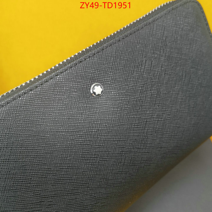 Montblanc Bags (4A)-Wallet,shop cheap high quality 1:1 replica ,ID: TD1951,$: 49USD