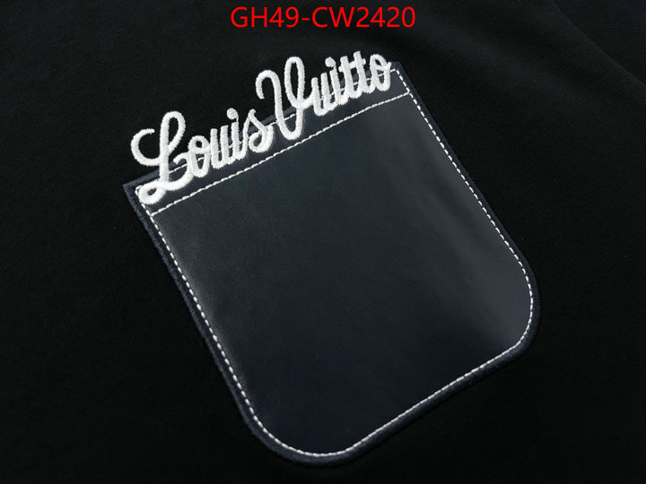 Clothing-LV,high quality , ID: CW2420,$: 49USD