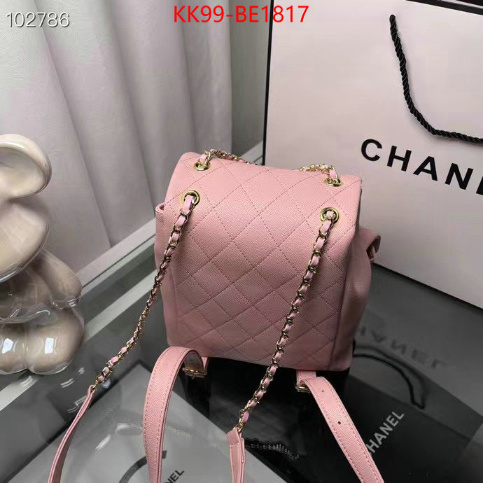 Chanel Bags(4A)-Backpack-,ID: BE1817,$: 99USD