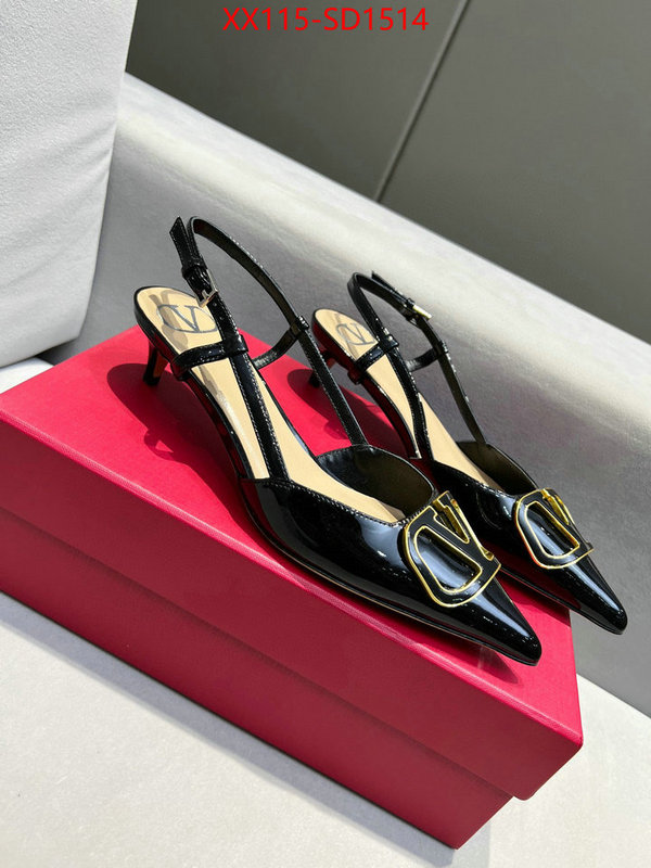 Women Shoes-Valentino,replica every designer , ID: SD1514,$: 115USD