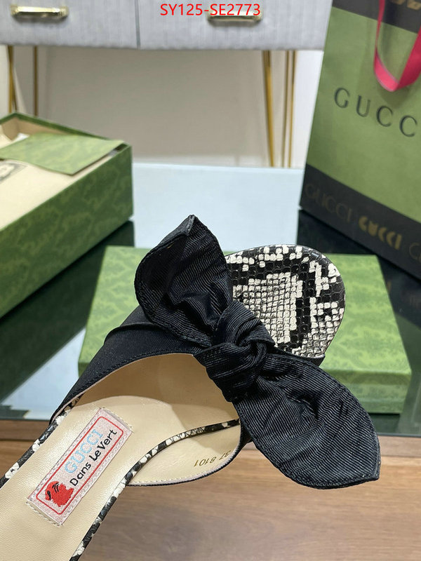 Women Shoes-Gucci,aaaaa replica , ID: SE2773,$: 125USD