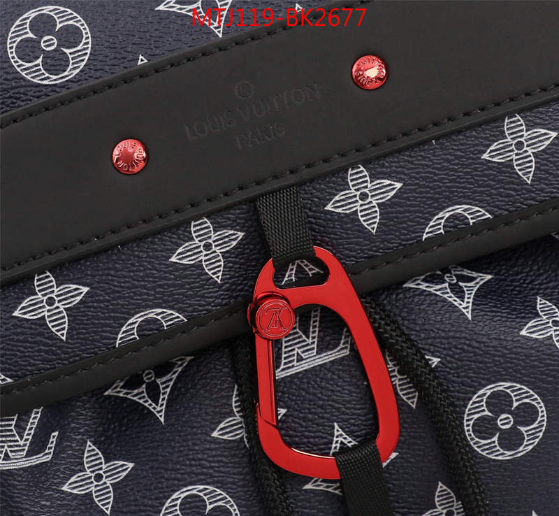 LV Bags(4A)-Backpack-,ID: BK2677,$:119USD