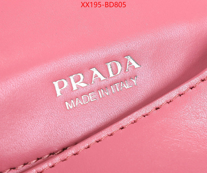 Prada Bags(TOP)-Diagonal-,ID: BD805,$: 195USD