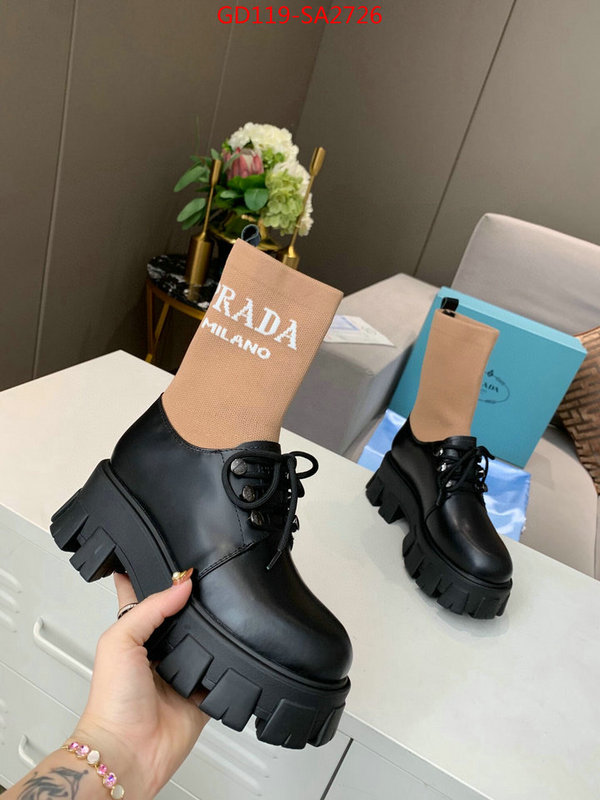 Women Shoes-Prada,high quality replica designer , ID:SA2726,$: 119USD
