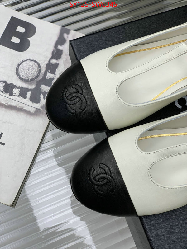 Women Shoes-Chanel,7 star quality designer replica , ID: SW6345,$: 125USD