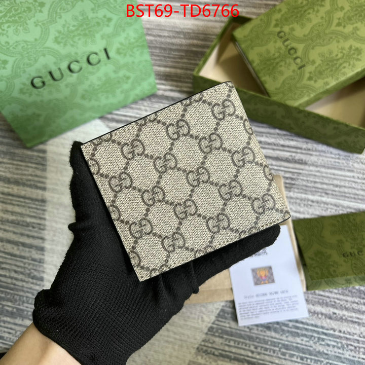 Gucci Bags(TOP)-Wallet-,ID: TD6766,$: 69USD