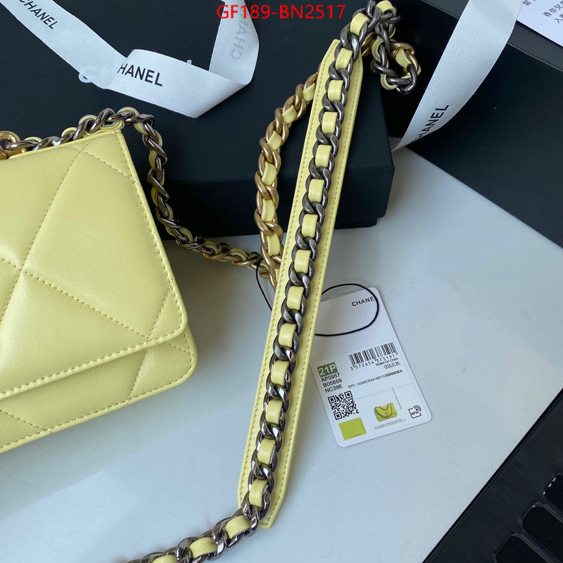 Chanel Bags(TOP)-Diagonal-,ID: BN2517,$: 189USD