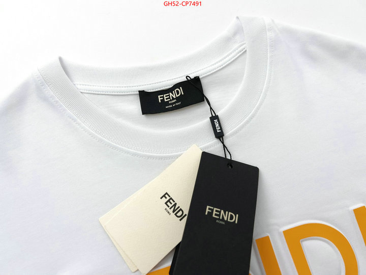 Clothing-Fendi,best replica , ID: CP7491,$: 52USD