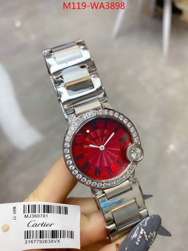 Watch(4A)-Cartier,wholesale sale ,ID: WA3898,$: 119USD