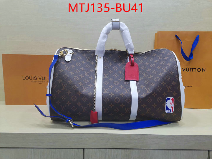 LV Bags(4A)-Keepall BandouliRe 45-50-,mirror quality ,ID: BU41,$: 135USD