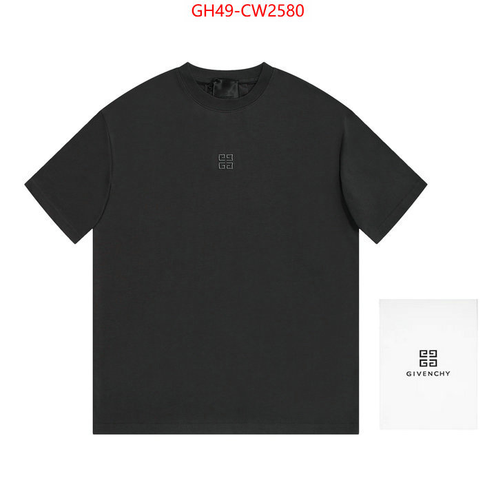 Clothing-Givenchy,brand designer replica ,ID: CW2580,$: 49USD