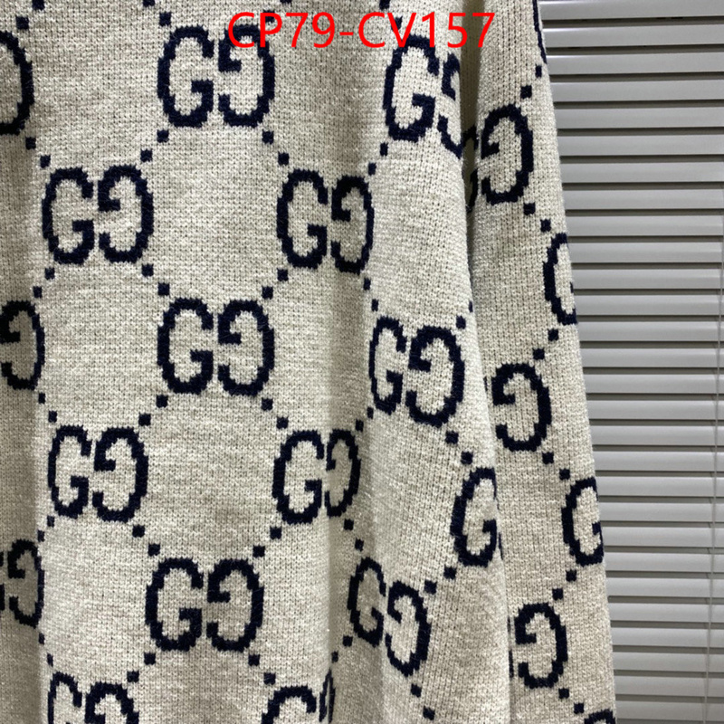 Clothing-Gucci,what is a 1:1 replica , ID: CV157,$: 79USD