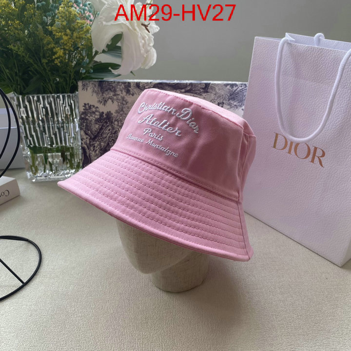 Cap (Hat)-Dior,where can i buy the best 1:1 original , ID: HV27,$: 29USD