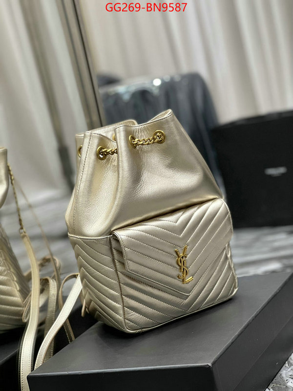 YSL Bag(TOP)-Backpack-,ID: BN9587,$: 269USD