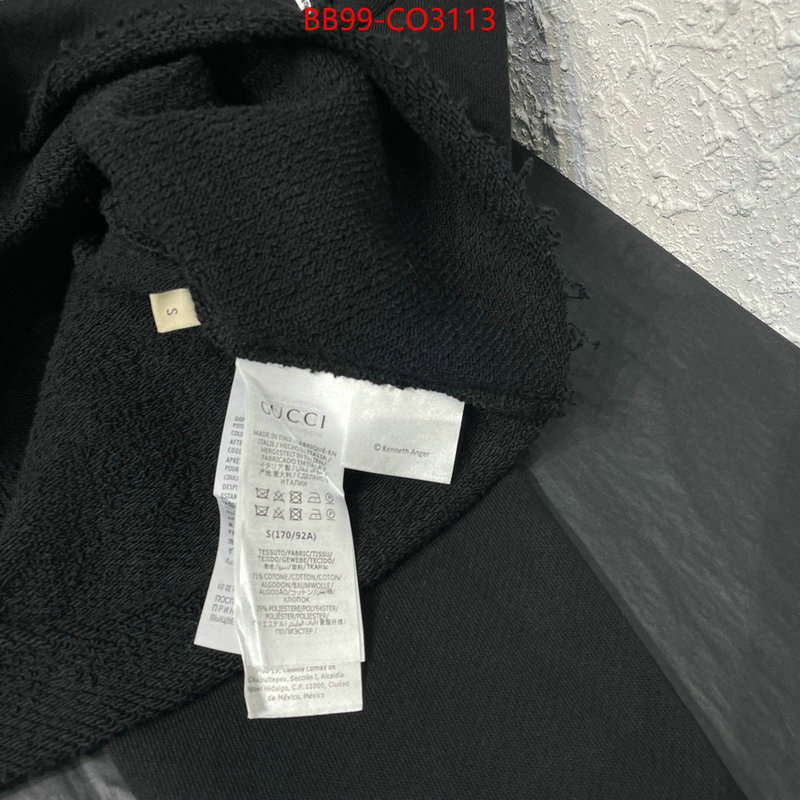 Clothing-Gucci,cheap online best designer , ID: CO3113,$: 99USD