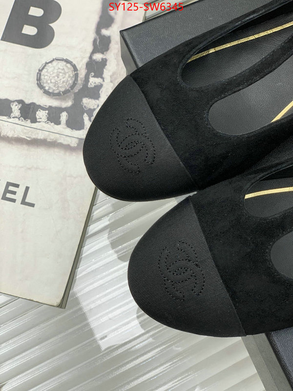 Women Shoes-Chanel,7 star quality designer replica , ID: SW6345,$: 125USD