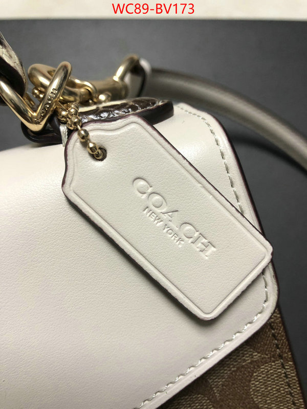 Coach Bags(4A)-Handbag-,1:1 replica wholesale ,ID: BV173,$: 89USD