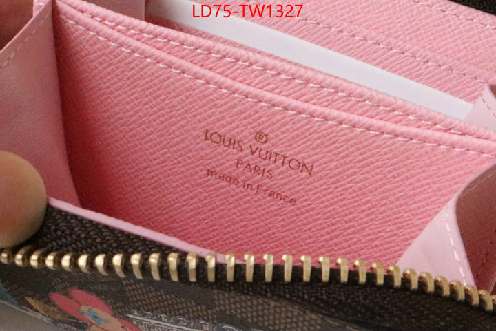 LV Bags(TOP)-Wallet,ID: TW1327,$: 75USD