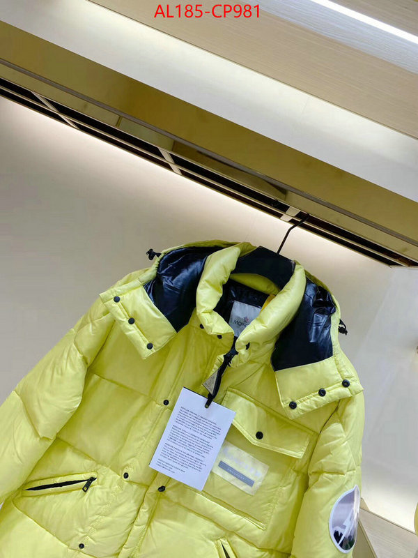 Down jacket Men-Moncler,2023 aaaaa replica customize , ID: CP981,$:185USD