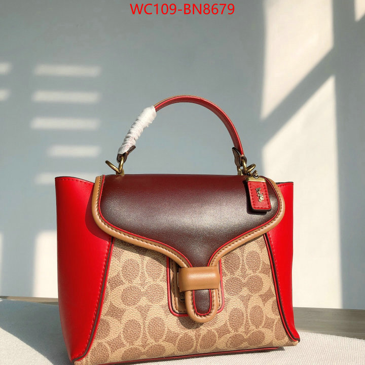 Coach Bags(4A)-Diagonal,high quality ,designer replica ,ID: BN8679,$: 109USD