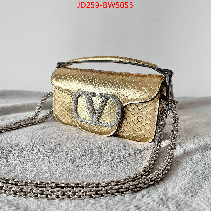 Valentino Bags (TOP)-LOC-V Logo ,the best quality replica ,ID: BW5055,$: 259USD