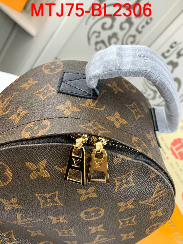 LV Bags(4A)-Backpack-,ID：BL2306,$:75USD