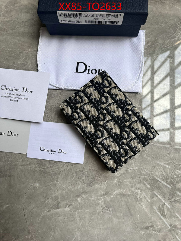 Dior Bags(TOP)-Wallet-,ID: TO2633,$: 85USD