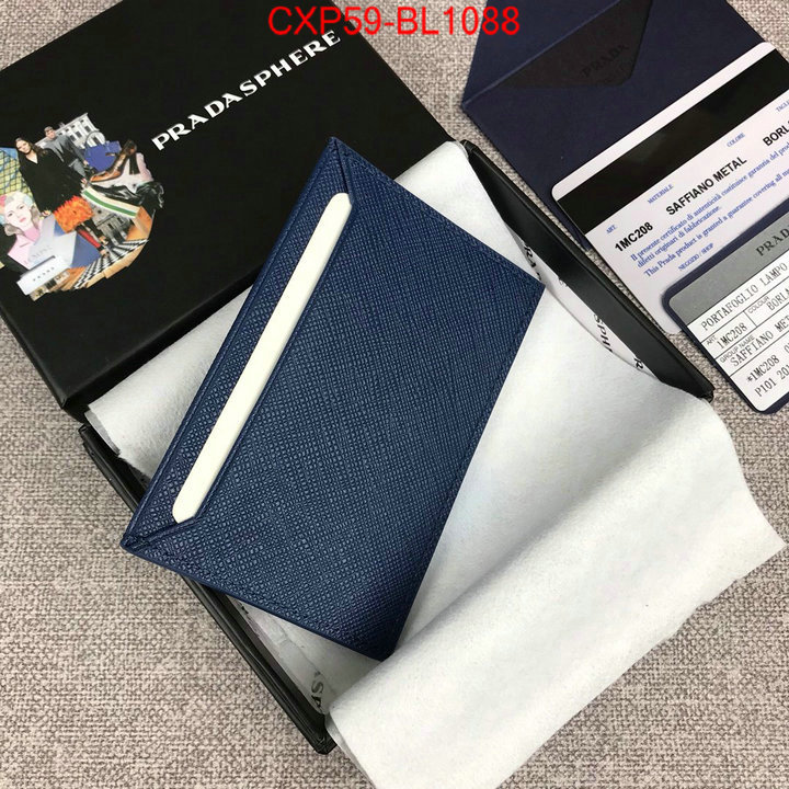 Prada Bags(TOP)-Wallet,ID: BL1088,$: 59USD