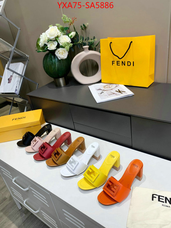 Women Shoes-Fendi,where should i buy to receive , ID: SA5886,$: 75USD