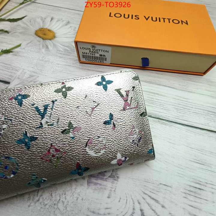 LV Bags(4A)-Wallet,styles & where to buy ,ID: TO3926,$: 59USD