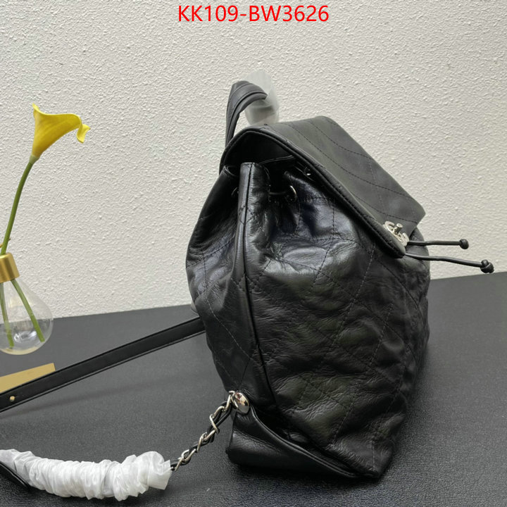 Chanel Bags(4A)-Backpack-,ID: BW3626,$: 109USD