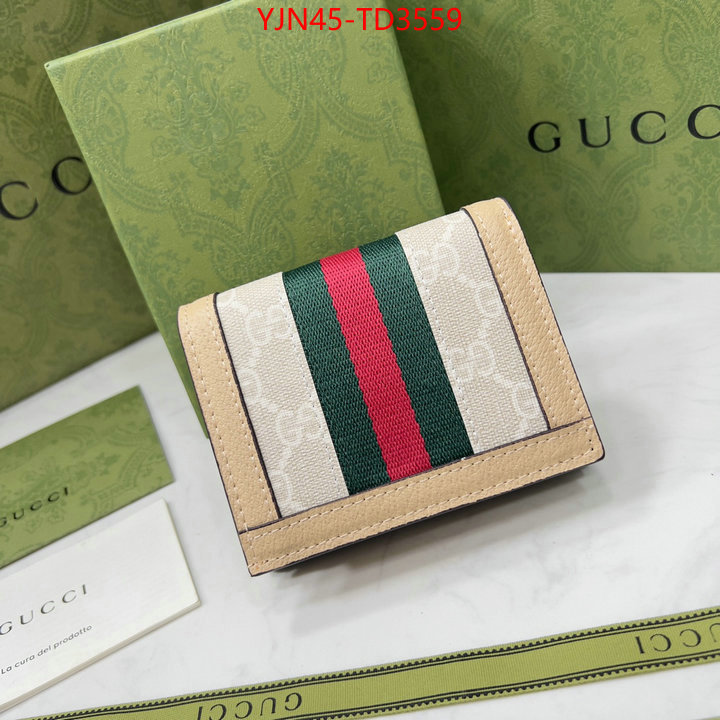 Gucci Bags(4A)-Wallet-,best replica ,ID: TD3559,$: 45USD