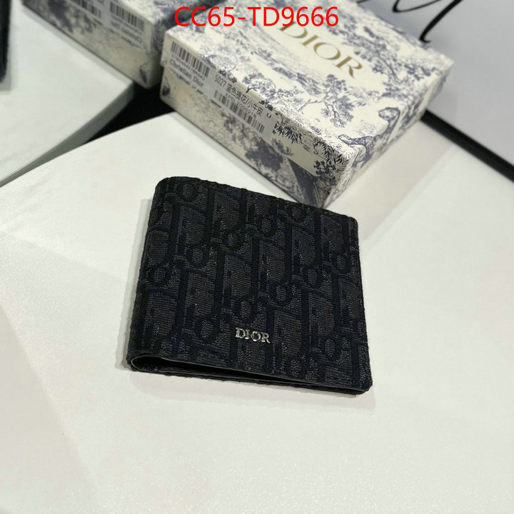 Dior Bags(TOP)-Wallet-,ID: TD9666,$: 65USD