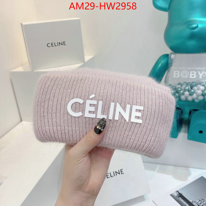 Cap (Hat)-Celine,buy first copy replica , ID: HW2958,$: 29USD