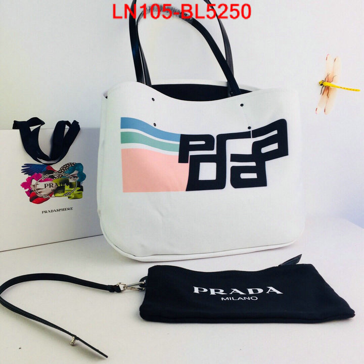 Prada Bags(4A)-Handbag-,high quality 1:1 replica ,ID: BL5250,$: 105USD